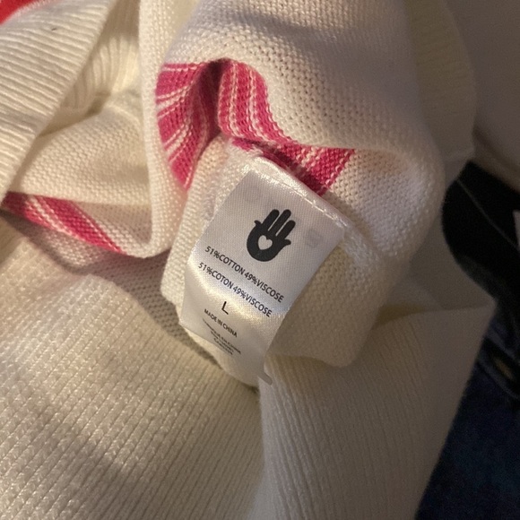 SPIRITUAL GANGSTER NIKKI RAINBOW SWEATER SIZE LARGE - Picture 10 of 10